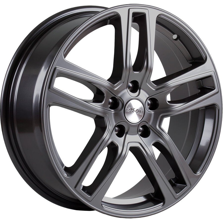 СКАД Женева R18x7 5x112 ET43 CB57.1 Graphite (Мятый обод)*