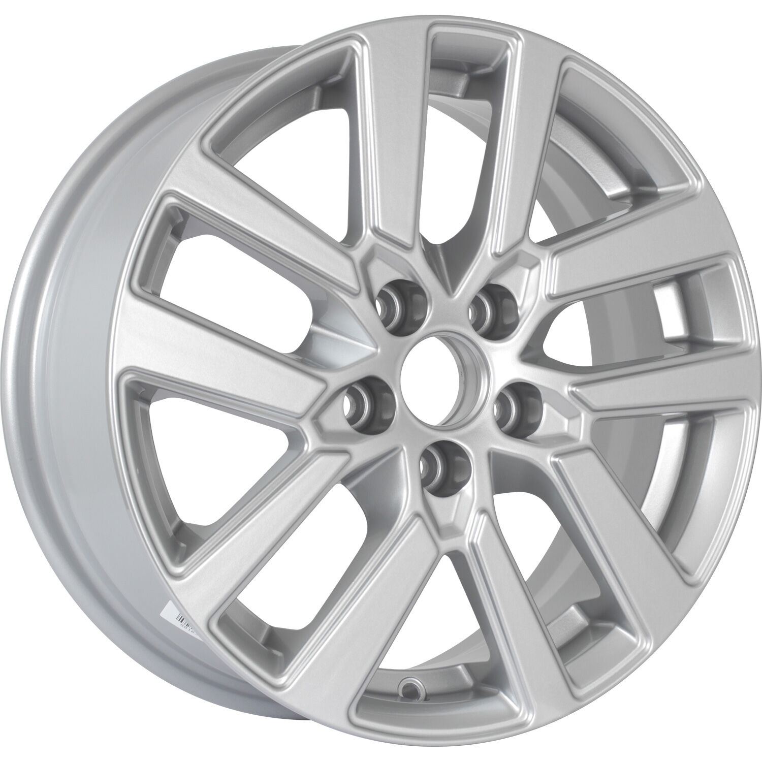 KDW KD1560 R15x6 5x100 ET38 CB57.1 Silver_Painted