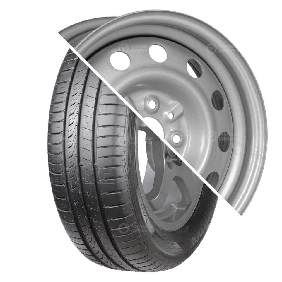 Trebl Kinergy Eco 2 K435 R14 175/65 82T + 53B35B TREBL (12 отверстий) R14x5.5 4x98 ET35 CB58.6 Silver R14 175/65 82T + R14x5.5 4x98 ET35 CB58.6 Silver