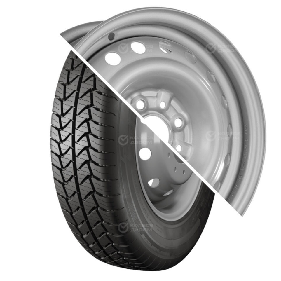 Кама 365 LT (НК-243) R13C 185/75 99/97N + 13000 R13x5 4x98 ET29 CB60.1 Silver R13C 185/75 99/97N + R13x5 4x98 ET29 CB60.1 Silver