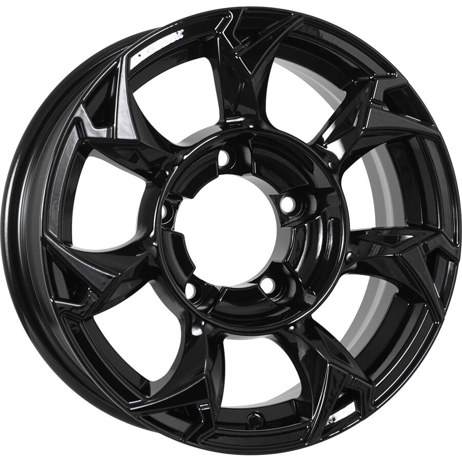 KHOMEN KHW1505 (Niva 4x4) R15x5.5 5x139.7 ET5 CB98.5 Black