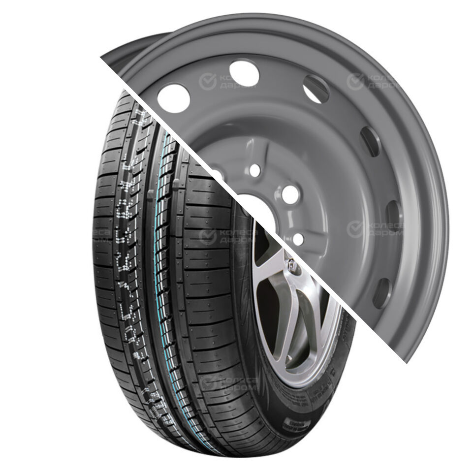 ТЗСК Green-Max Eco Touring R14 185/65 86T () + Тольятти ВАЗ 2112 R14x5.5 4x98 ET35 CB58.6 Grey Green-Max Eco Touring R14 185/65 86T + Тольятти ВАЗ 2112 R14x5.5 4x98 ET35 CB58.6 Grey