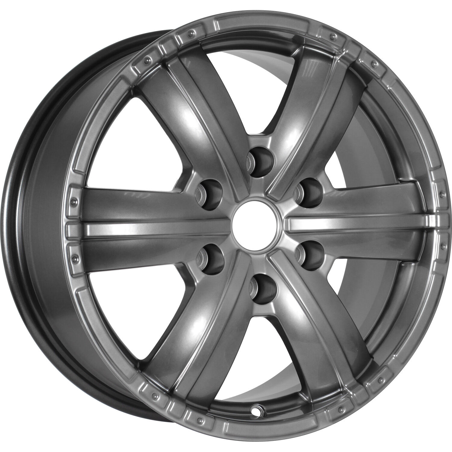 КиК Окинава R17x7.5 6x114.3 ET30 CB66.1 Dark_platinum