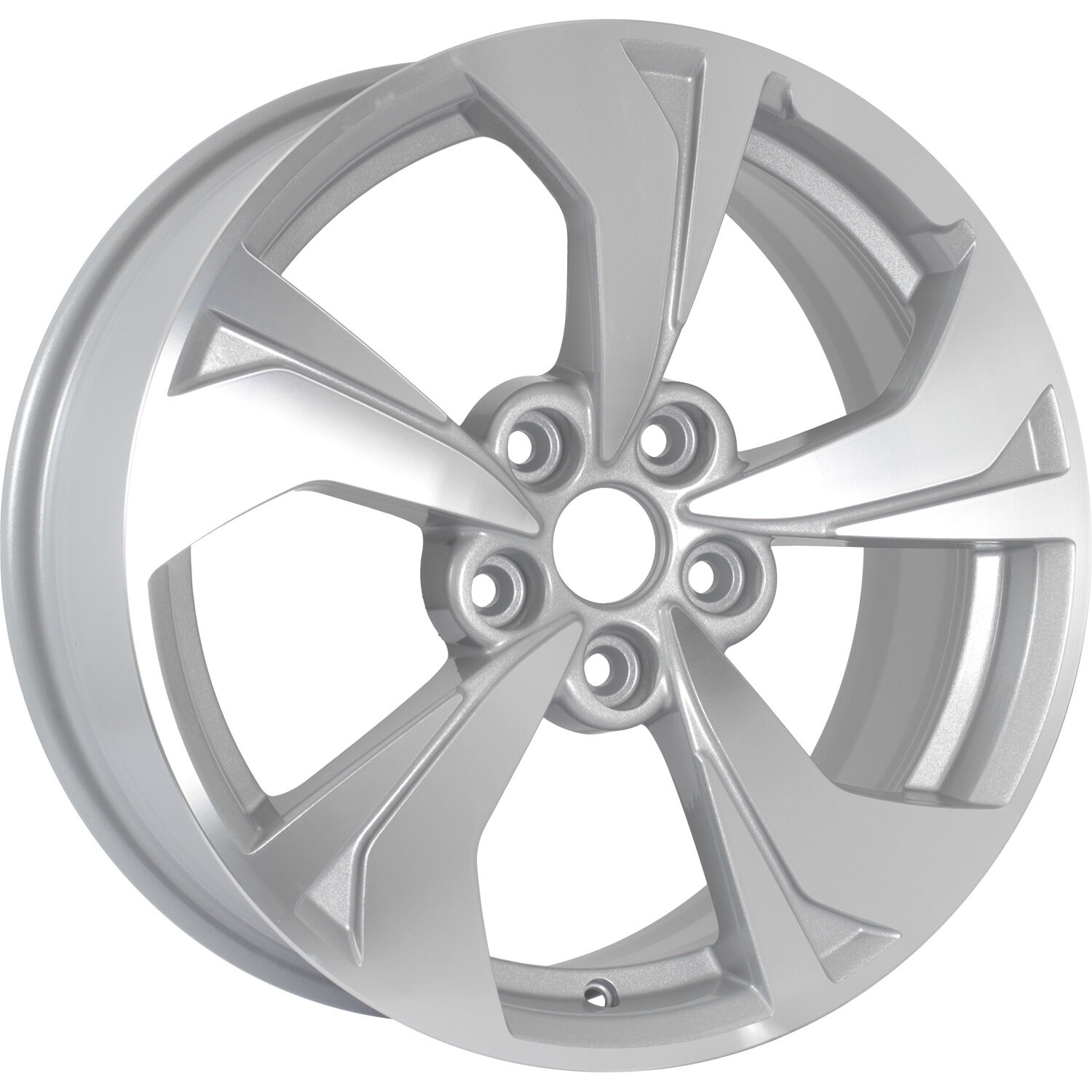 KHOMEN KHW1724 (X-Trail/Nissan Teana) R17x7 5x114.3 ET45 CB66.1 F_SILVER_FP