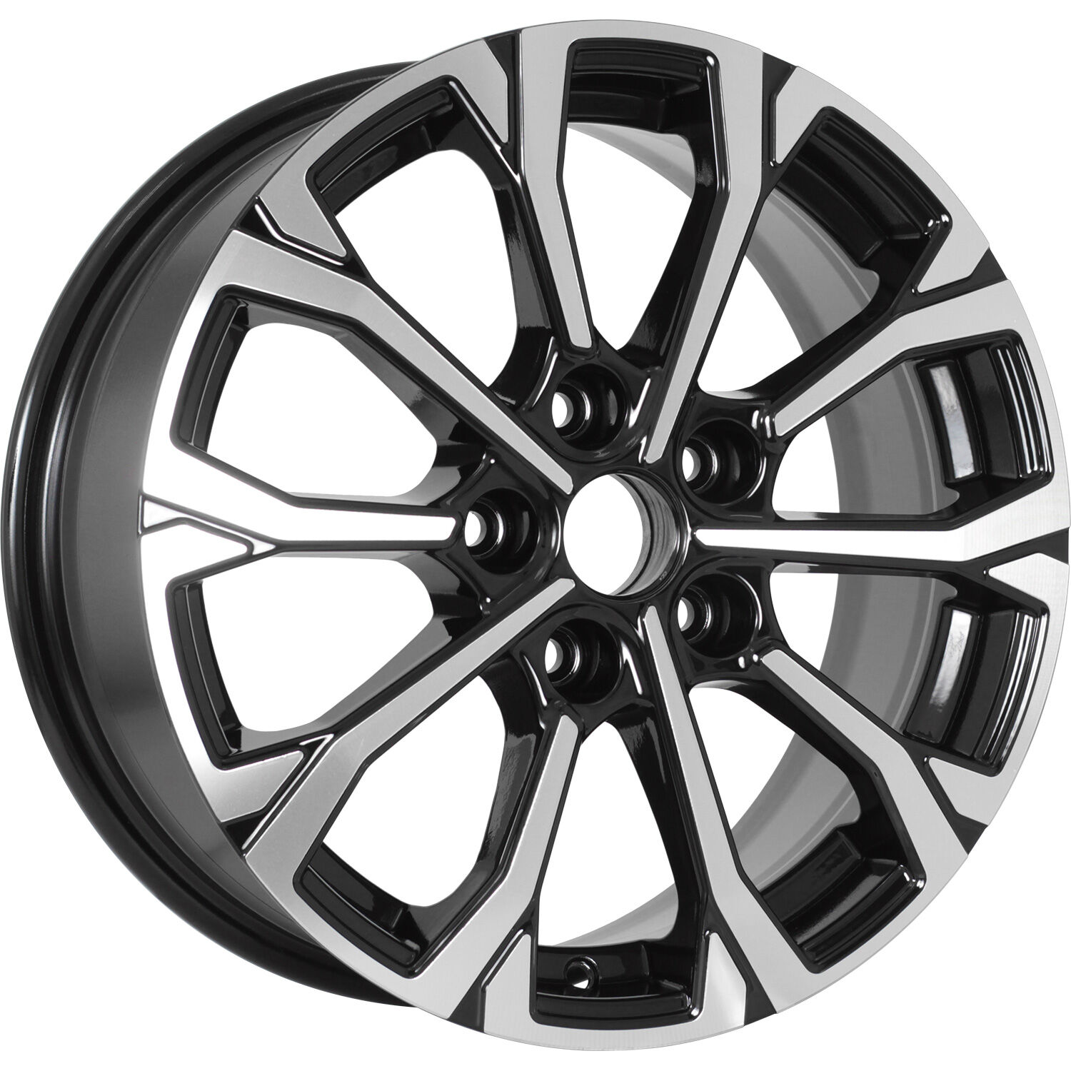 KHOMEN KHW1605 (Mazda 3/ix35) R16x6.5 5x114.3 ET45 CB67.1 Black_FP
