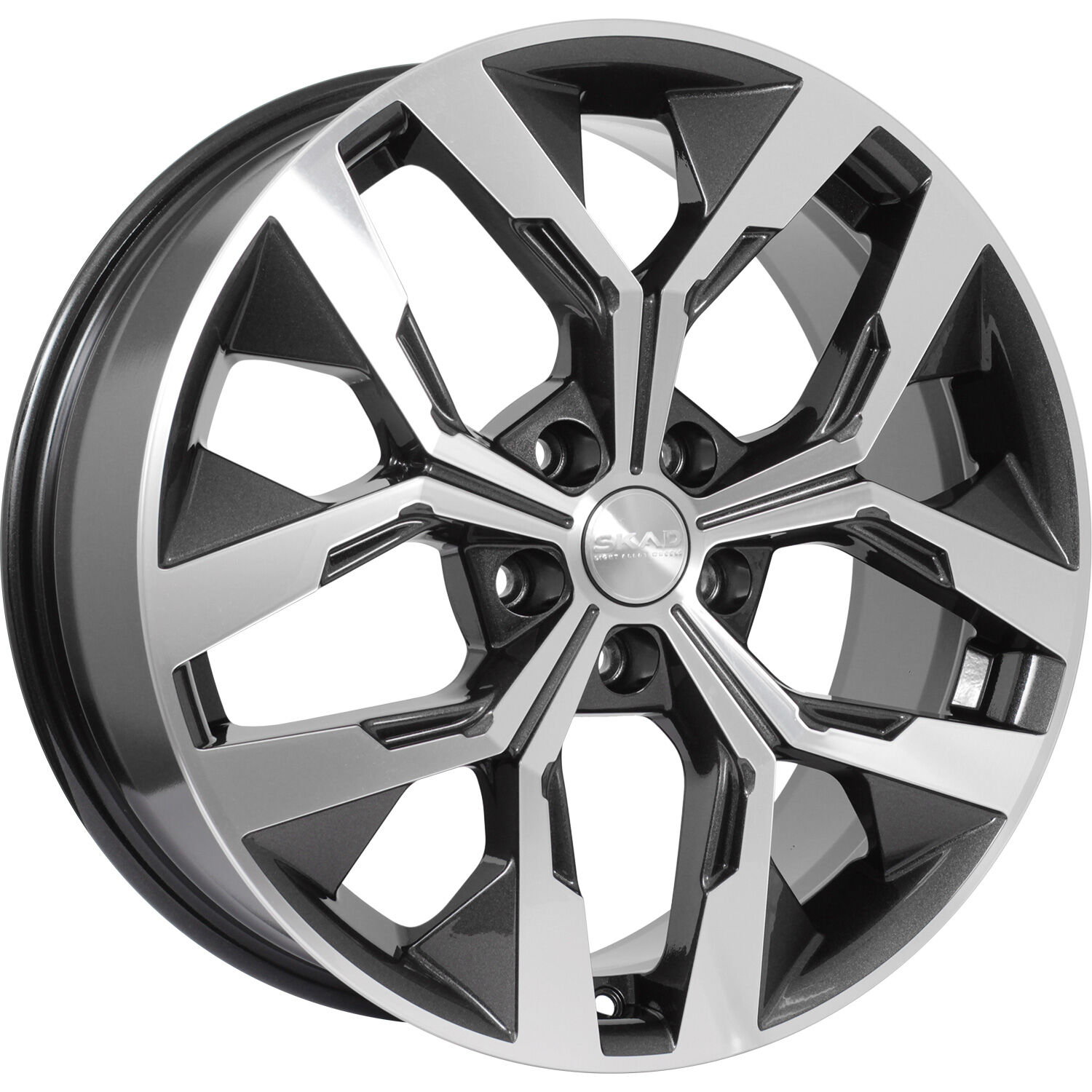 СКАД Ламберт R18x7.5 5x114.3 ET45 CB67.1 Almaz_graphite