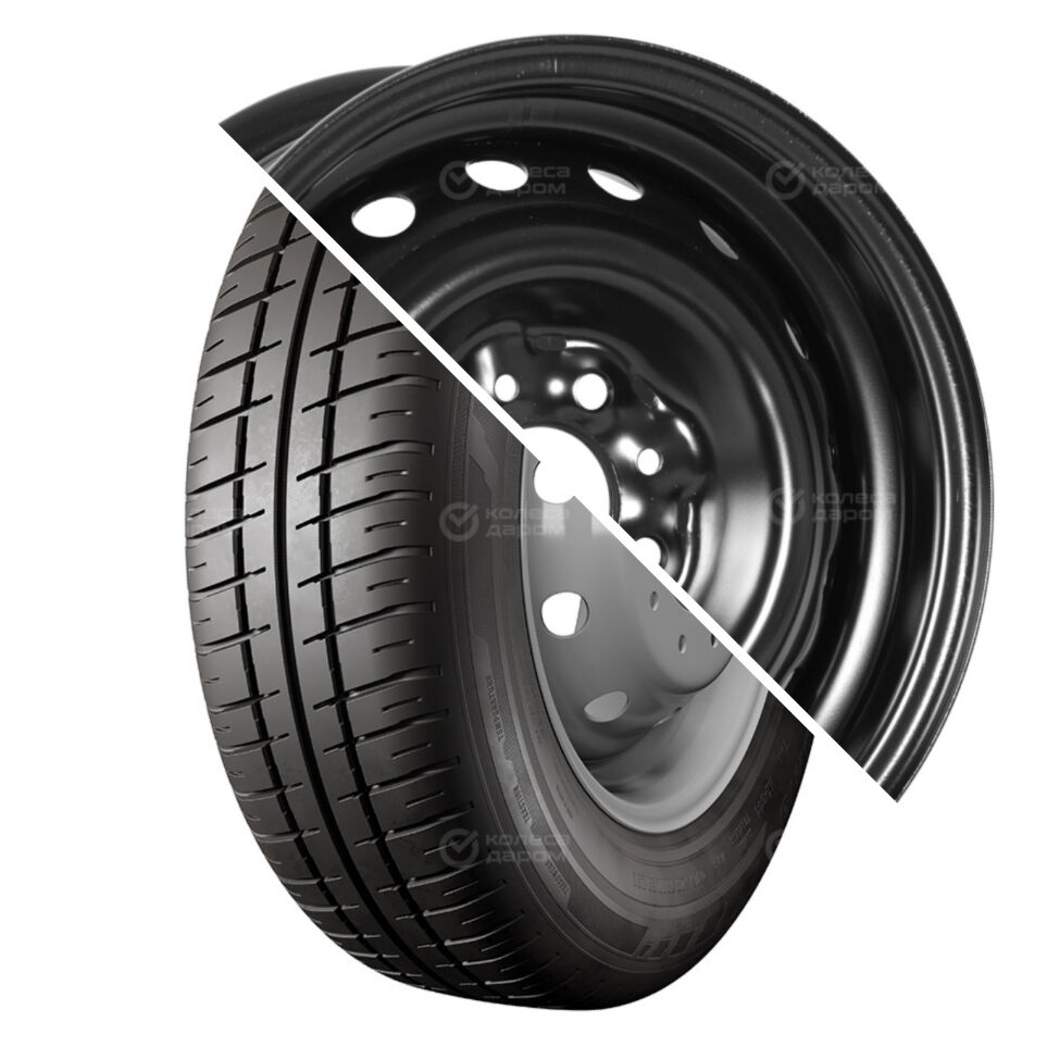 Кама TRAIL (HK-244) R13 165/70 79N + ВАЗ 2103 R13x5 4x98 ET29 CB60.1 Black без балансировки R13 165/70 79N + R13x5 4x98 ET29 CB60.1 Black без балансировки