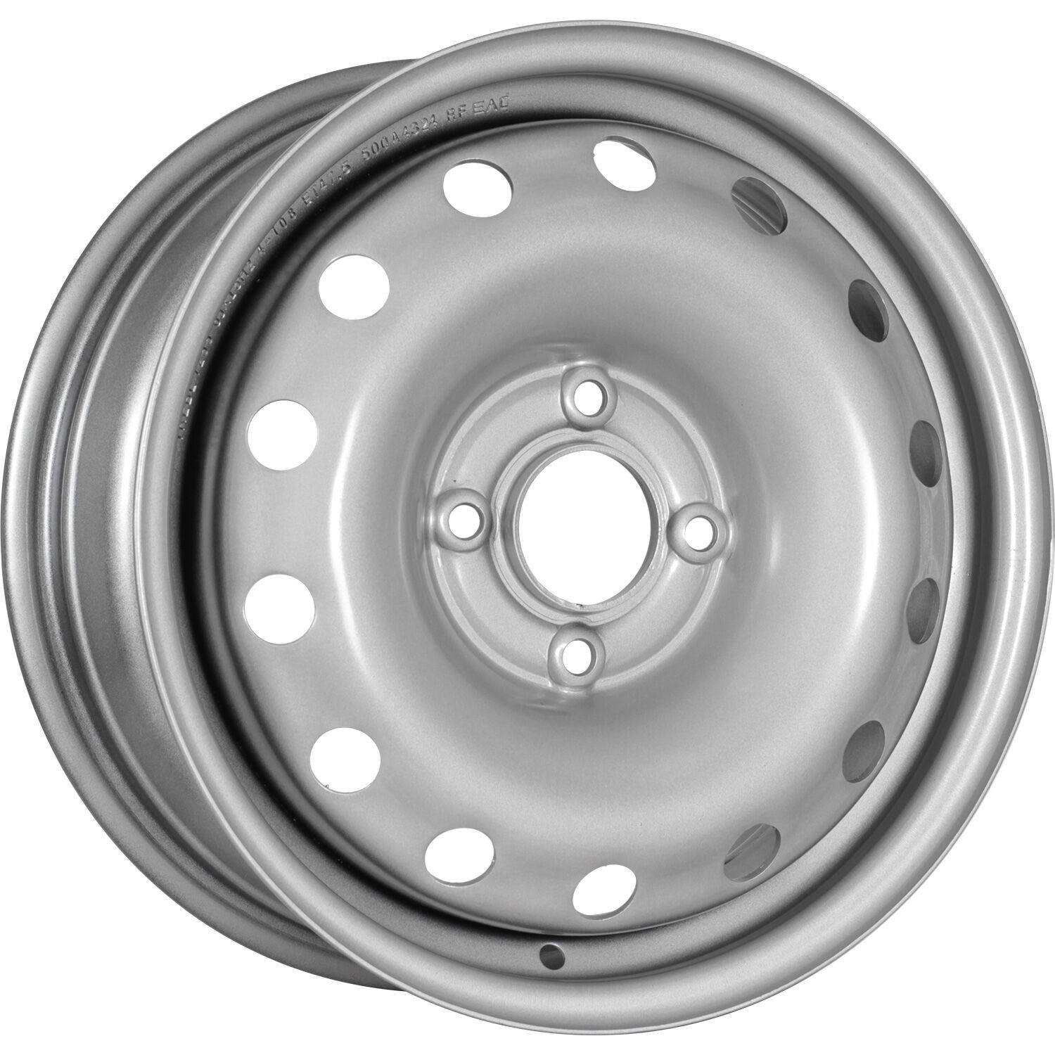 Trebl 7255 TREBL R15x6 4x108 ET47.5 CB63.3 Silver (Дефект ЛКП)***