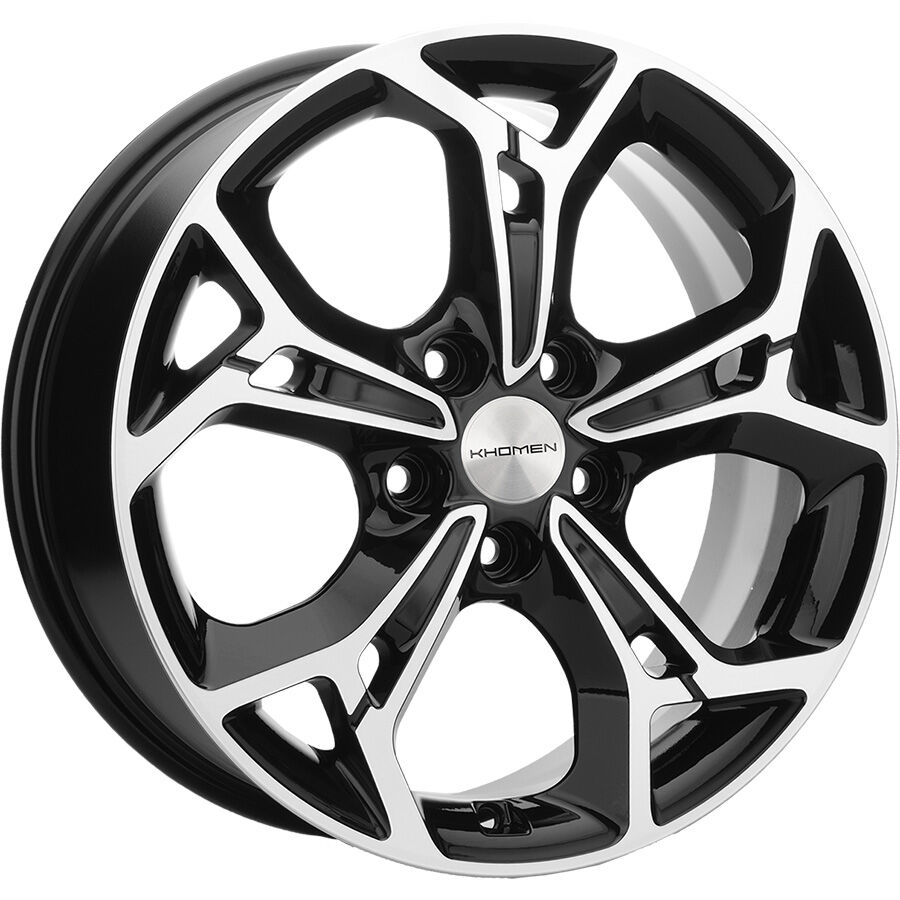 KHOMEN KHW1702 (ZV17_RAV4) R17x7 5x114.3 ET39 CB60.1 Black_FP