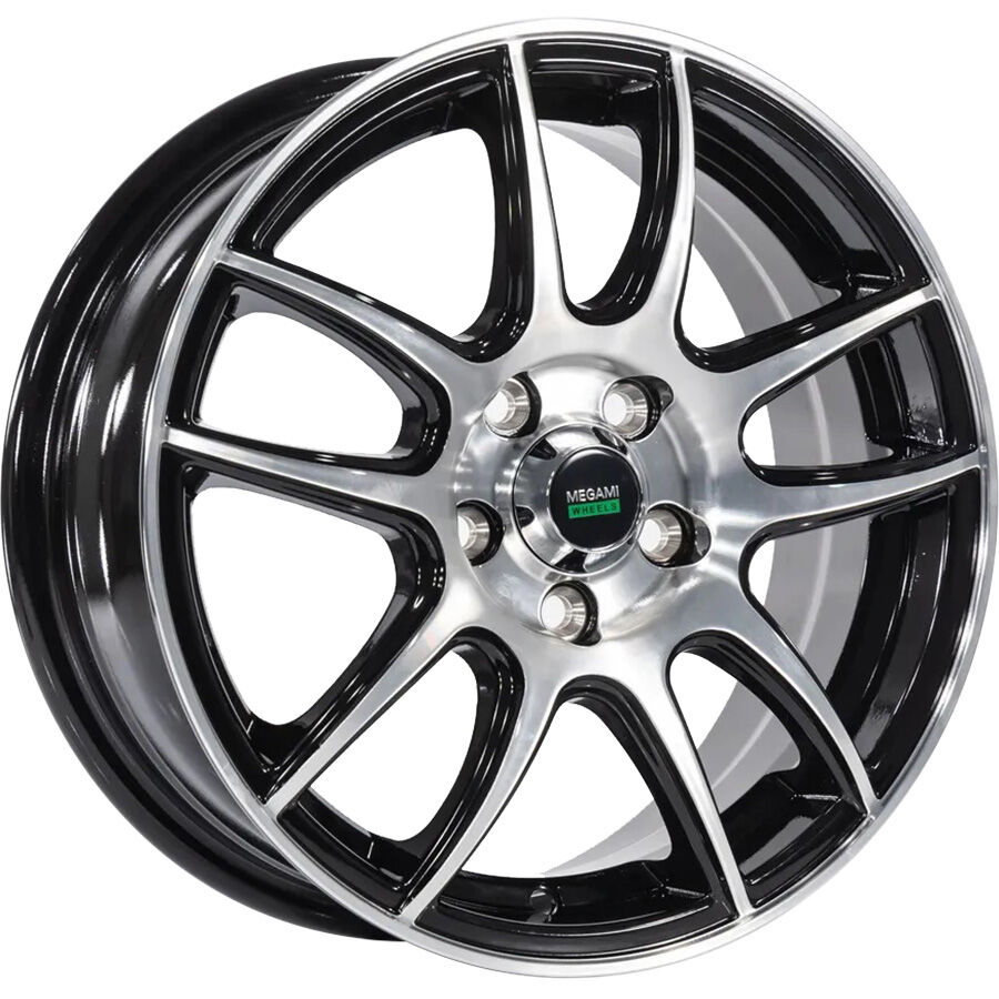 Megami MGM-36 R15x6 4x100 ET46 CB54.1 BKF
