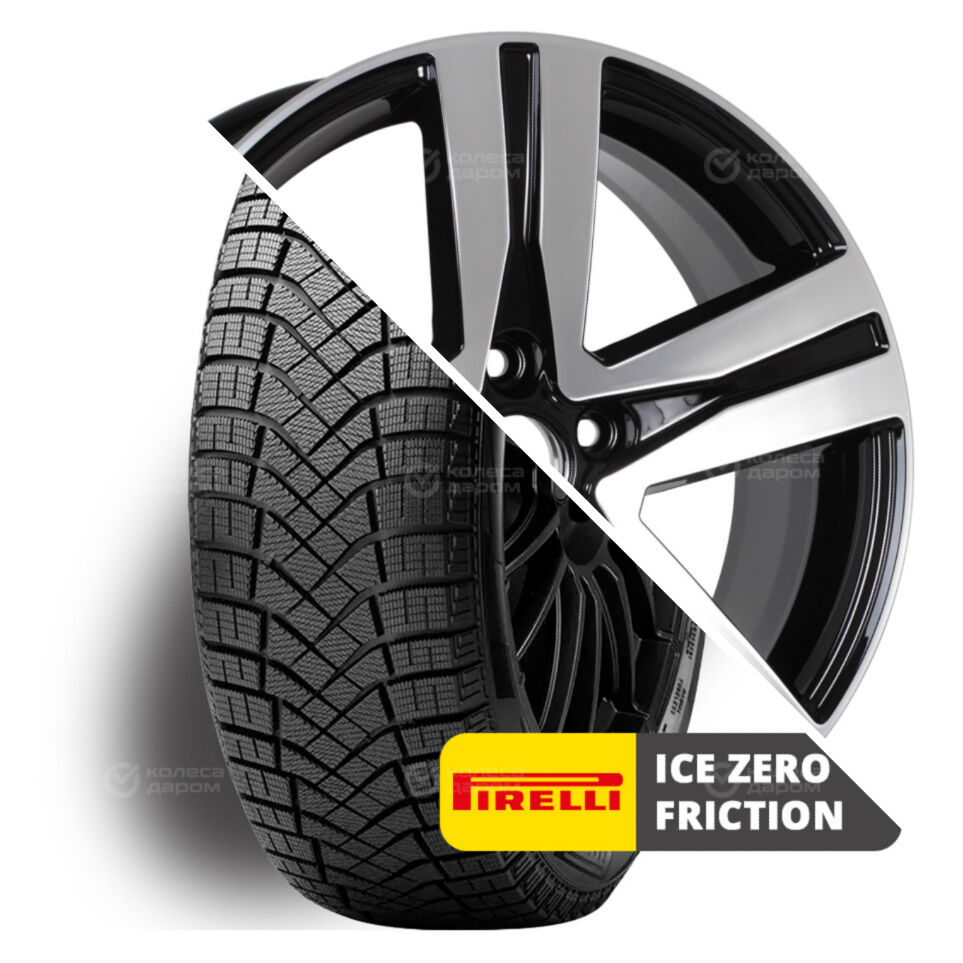 iFree Ice Zero Friction R17 215/55 98H XL () + Rebel R17x7 5x114.3 ET50 CB67.1 Black_jack Ice Zero Friction R17 215/55 98H XL + Rebel R17x7 5x114.3 ET50 CB67.1 Black_jack