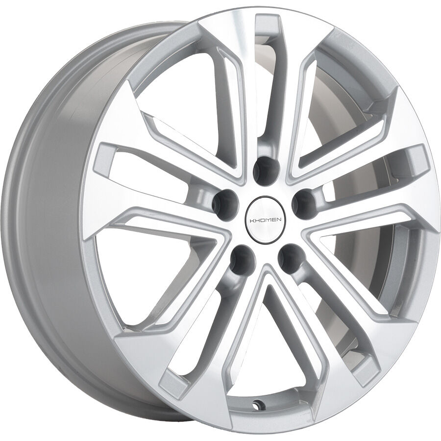 KHOMEN KHW1803 (ZV18_Sportage) R18x7 5x114.3 ET48.5 CB67.1 F_SILVER_FP