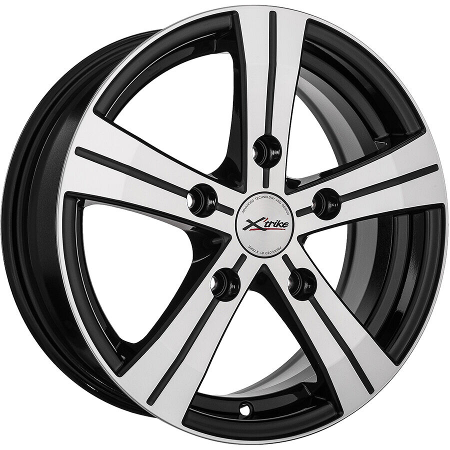 X-trike X121 R15x6 5x139.7 ET40 CB98 BK_FP (Мятый обод)*