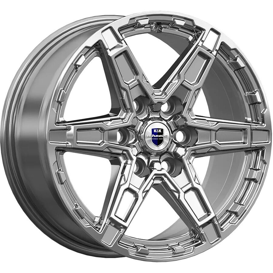 КиК Дистрикт R18x8 6x139.7 ET25 CB106.1 Dark_platinum