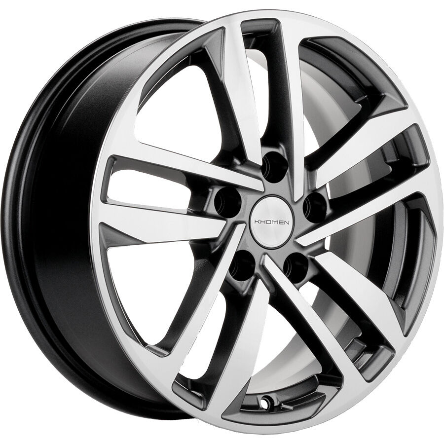 KHOMEN KHW1612 (ZV_16 Mazda 3/ix35) R16x6.5 5x114.3 ET45 CB67.1 GRAY_FP