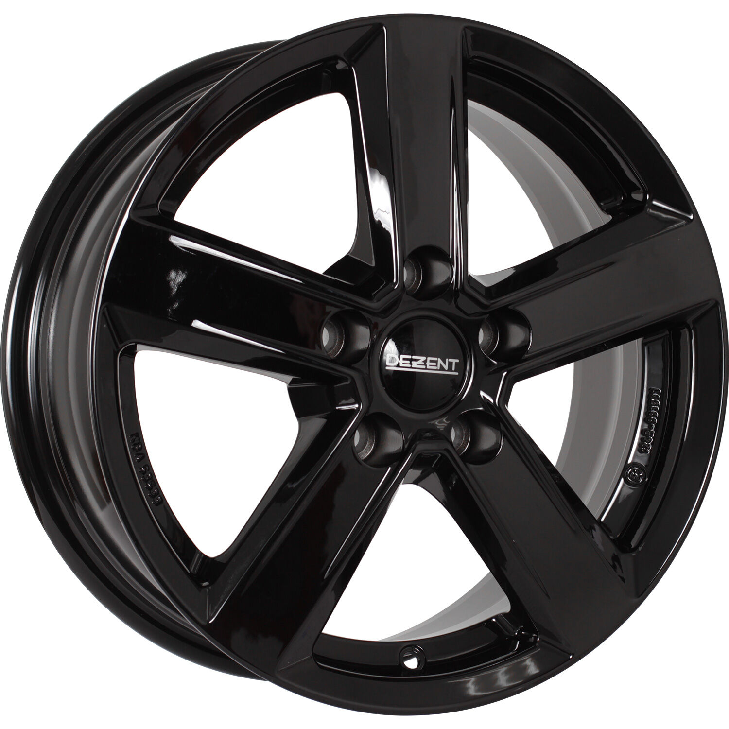 Dezent TU R16x6.5 5x108 ET50 CB63.4 Black