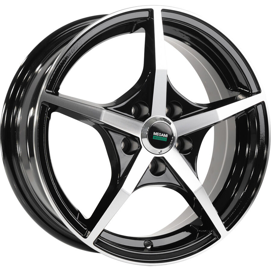 Megami MGM-19FF R15x6 4x100 ET48 CB54.1 BKF