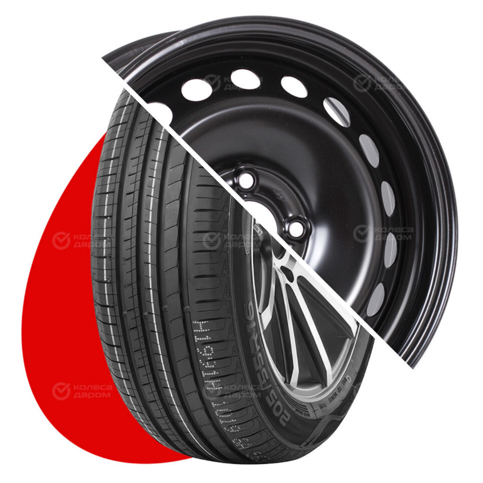 Accuride Comfort II R15 185/65 88H    () + Логан 2 R15x6 4x100 ET40 CB60.1 Black  Comfort II R15 185/65 88H     + Логан 2 R15x6 4x100 ET40 CB60.1 Black