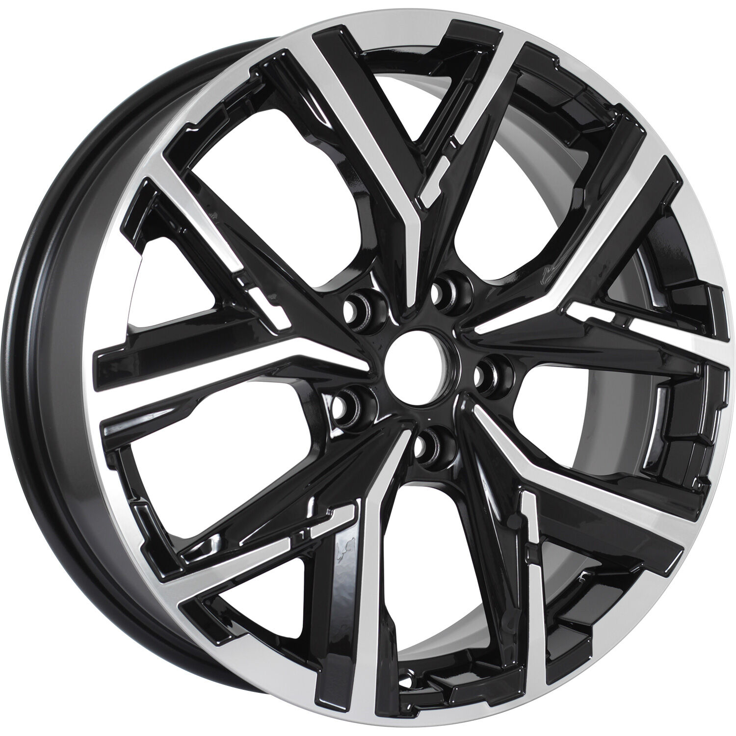 КиК Айона R18x6.5 5x114.3 ET40 CB66.6 Almaz_black