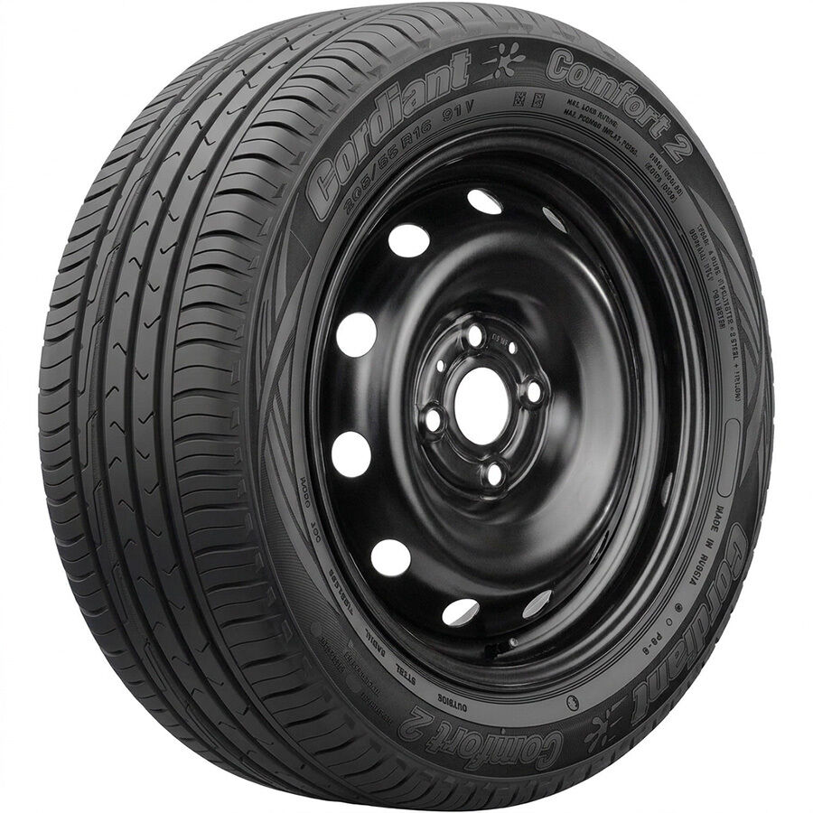 Comfort 2 R15 185/65 92H + 15003 R15x6 4x100 ET46 CB54.1 Black R15 185/65 92H + R15x6 4x100 ET46 CB54.1 Black