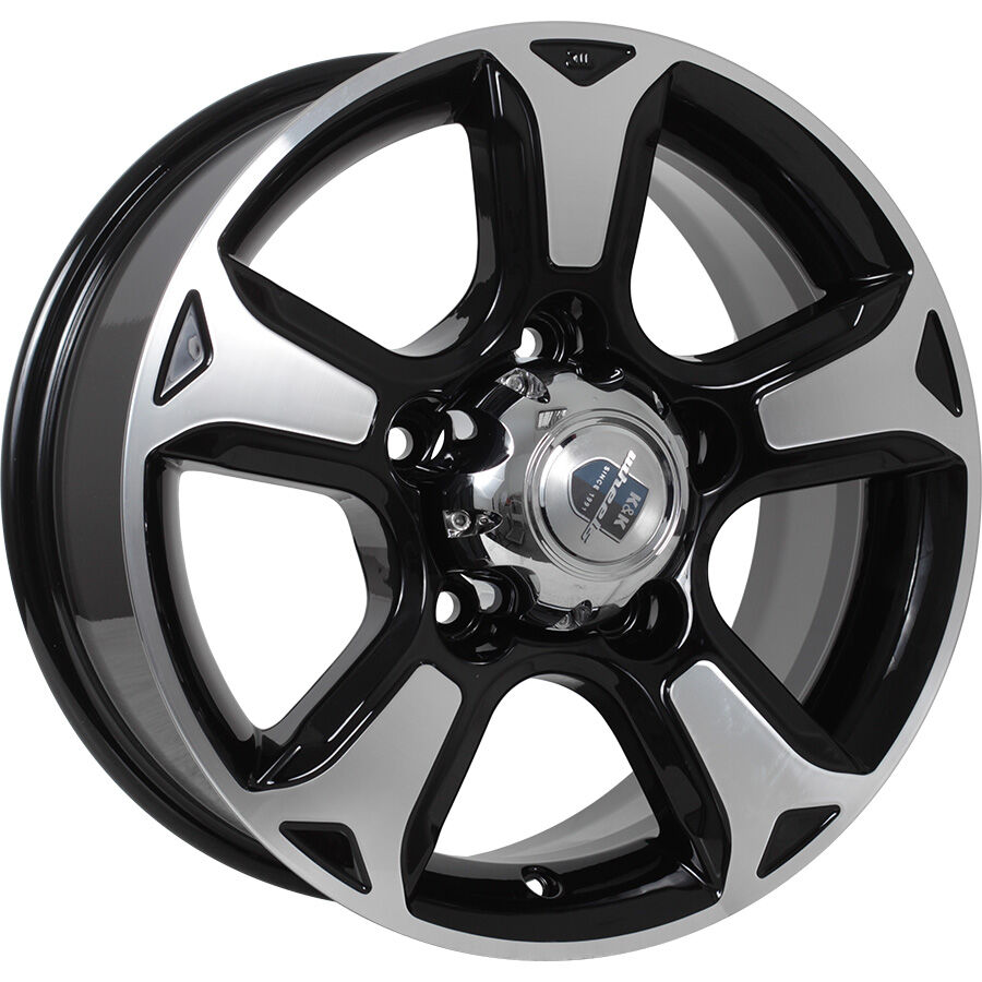 КиК Атлант R16x7 5x139.7 ET35 CB108.5 Almaz_black