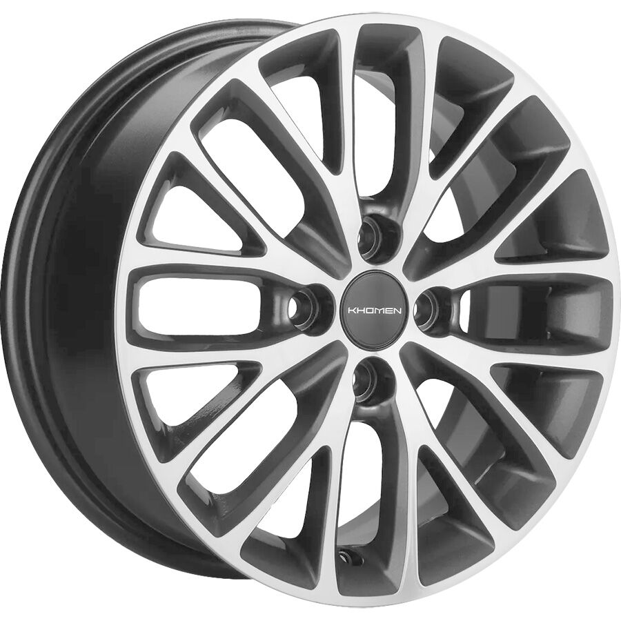 KHOMEN KHW1506 (ZV15_Logan) R15x6 4x100 ET40 CB60.1 GRAY_FP