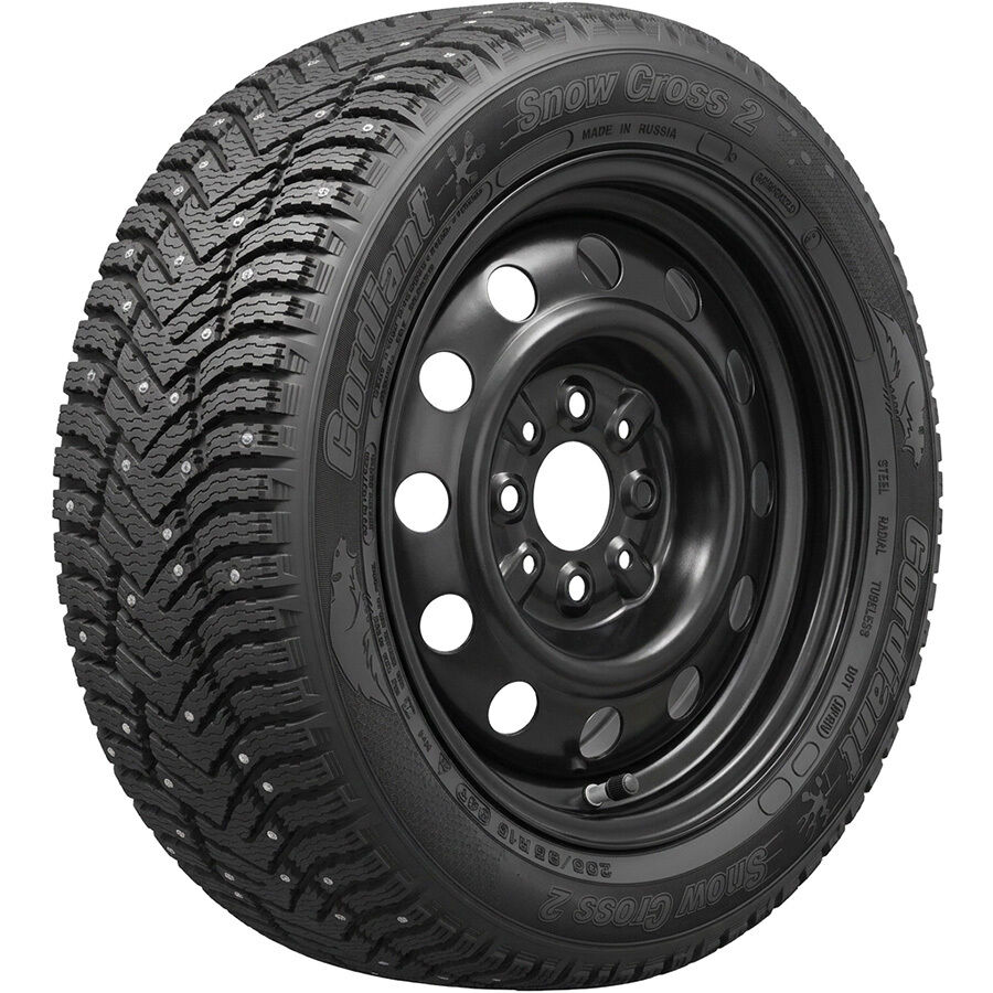 Snow Cross 2 R14 185/60 86T шип   () + 53B35B_P TREBL (12 отверстий) R14x5.5 4x98 ET35 CB58.6 Black  Snow Cross 2 R14 185/60 86T шип    + 53B35B_P TREBL (12 отверстий) R14x5.5 4x98 ET35 CB58.6 Black