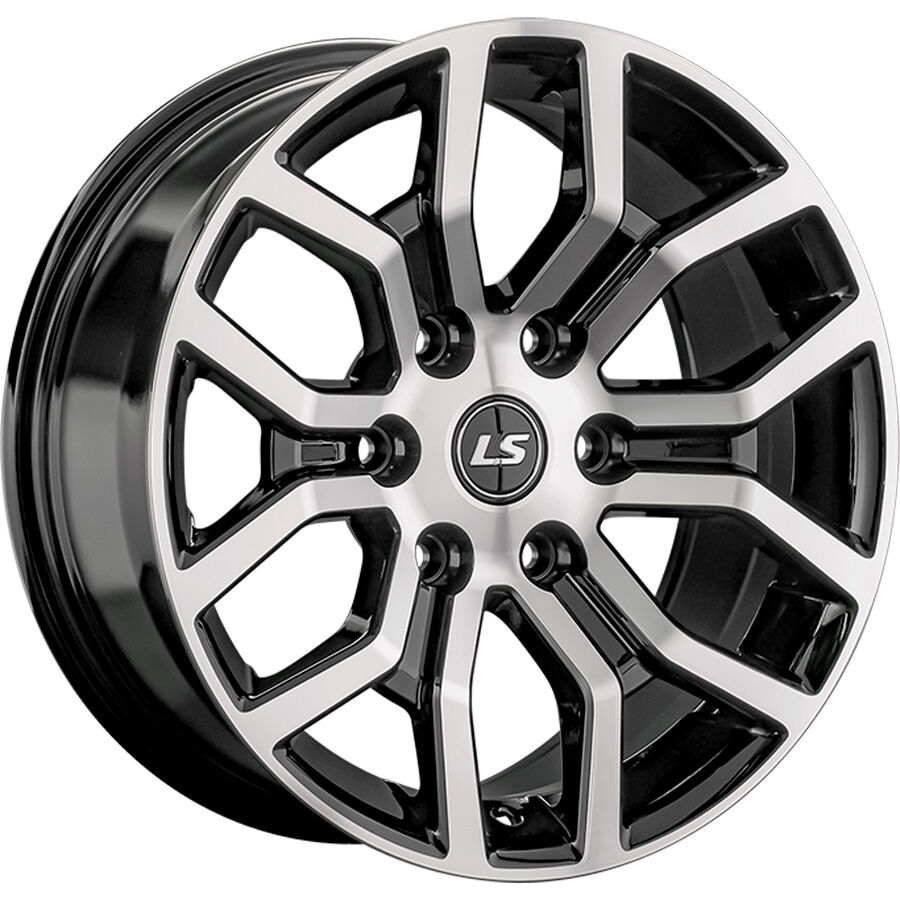 LS LS 1367 R18x9 6x139.7 ET25 CB106.1 BKF