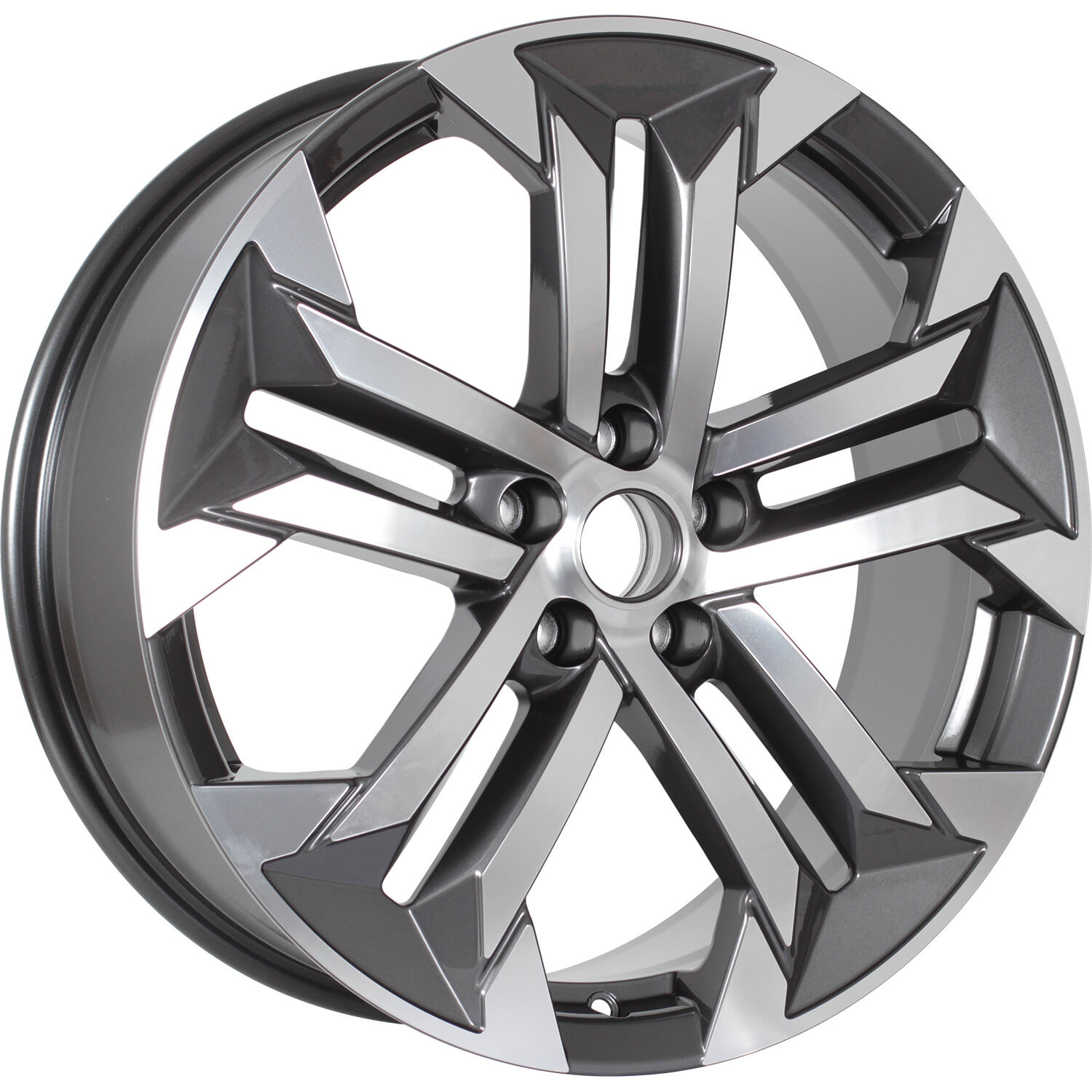 СКАД Premium Series КР015 (19_EXEED TXL/VX) R19x7.5 5x108 ET36 CB65.1 Diamond_gloss_graphite