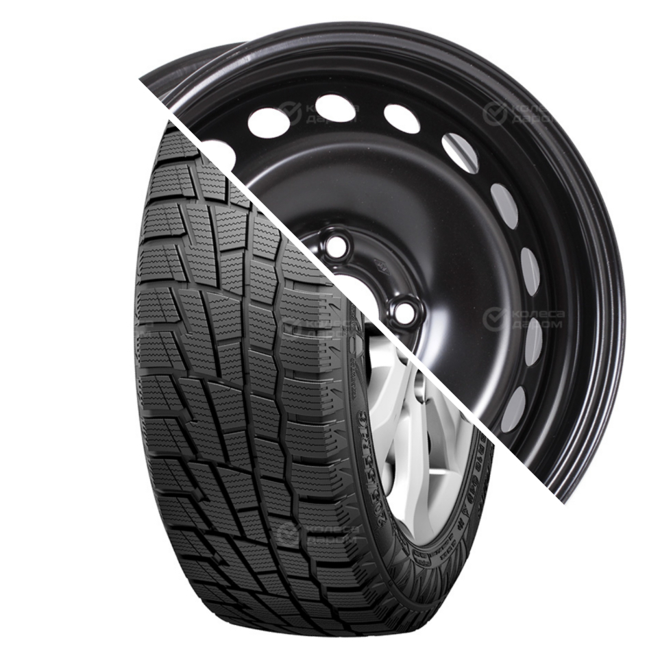 Accuride Winter Drive R15 185/65 92T    () + Логан 2 R15x6 4x100 ET40 CB60.1 Black  Winter Drive R15 185/65 92T     + Логан 2 R15x6 4x100 ET40 CB60.1 Black