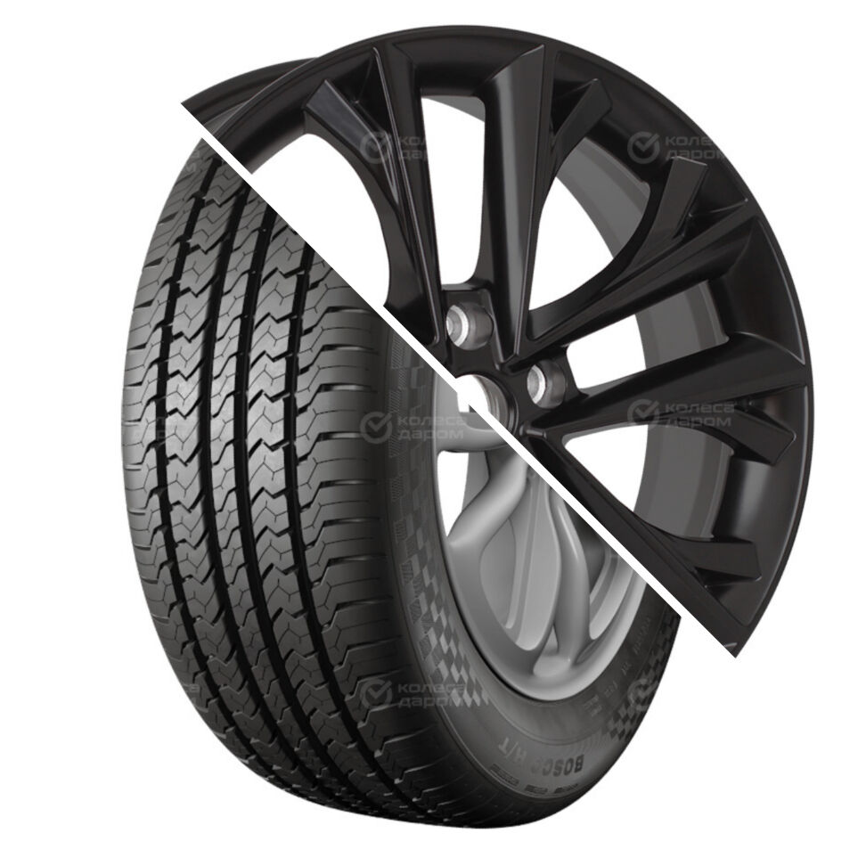 СКАД Premium Series Bosco H/T (V-238) R18 235/55 100V    () + КР012 (18_Tiguan) R18x7 5x112 ET43 CB57.1 Fury_black  Bosco H/T (V-238) R18 235/55 100V     + КР012 (18_Tiguan) R18x7 5x112 ET43 CB57.1 Fury_black