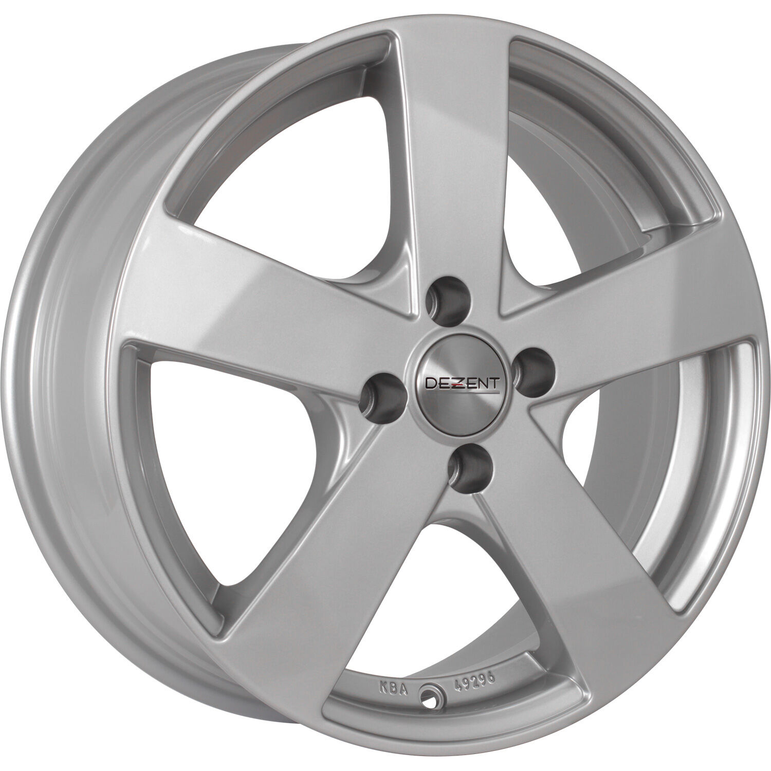 Dezent TD R15x6 5x100 ET38 CB57.1 Silver