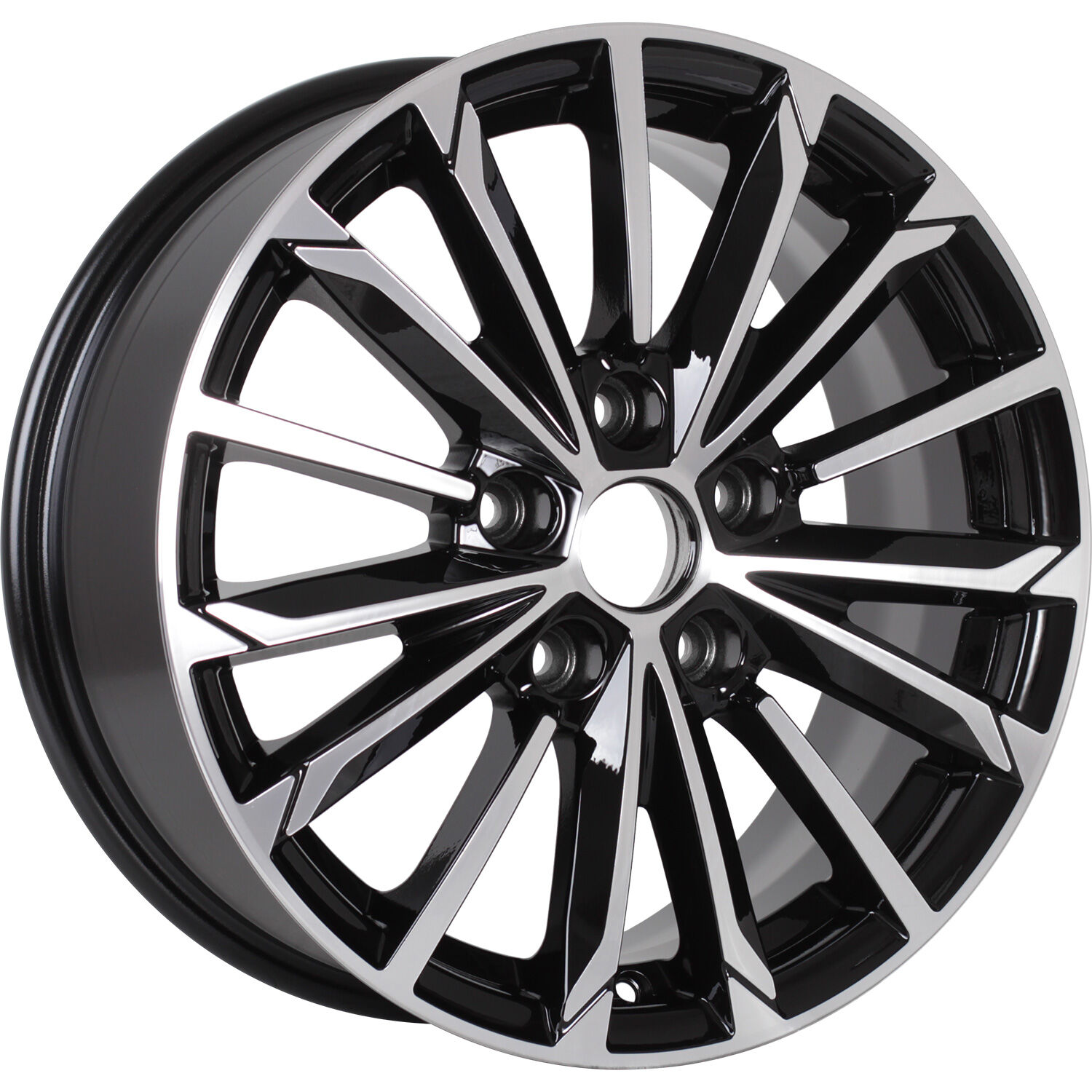 KHOMEN KHW1611 (ZV16_Focus) R16x6.5 5x108 ET50 CB63.35 Black_FP