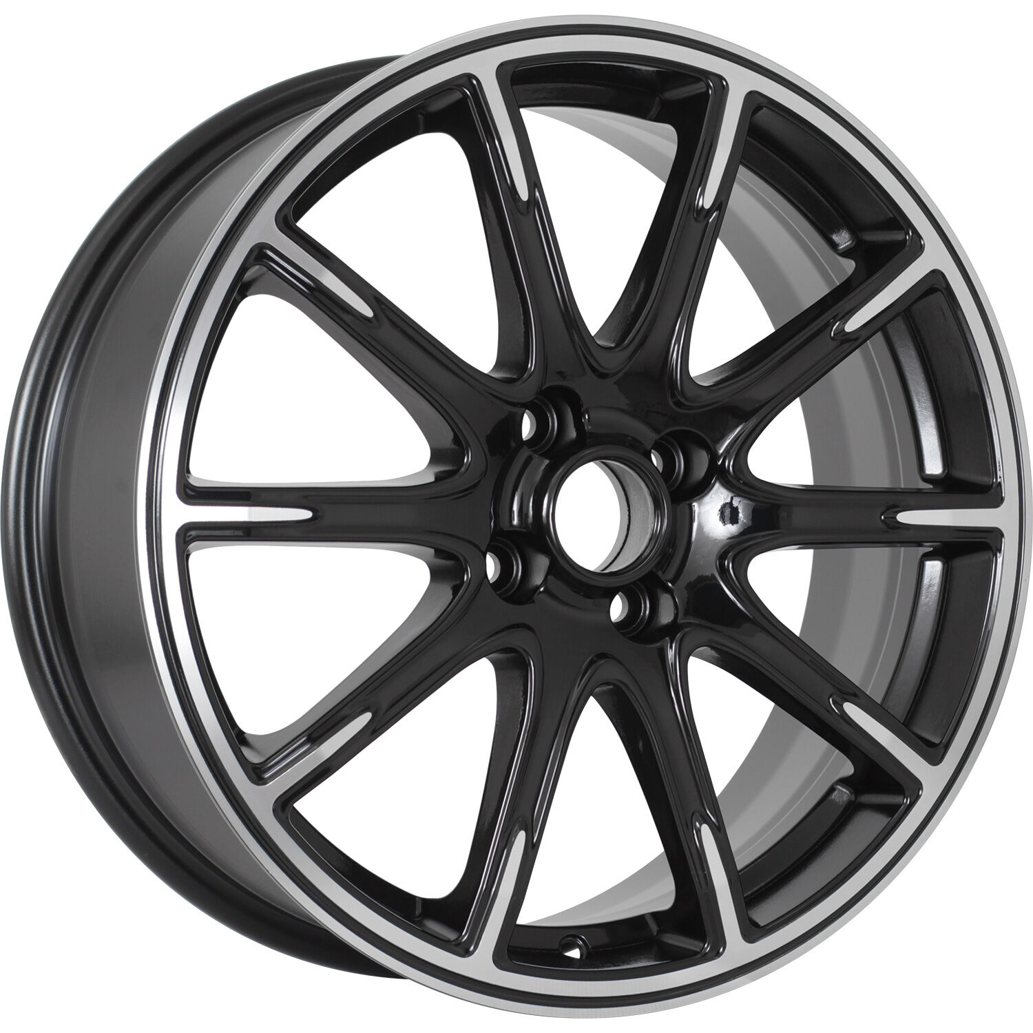 KHOMEN KHW1707(LadaVestaCross) R17x6.5 4x100 ET43 CB60.1 Black_FP