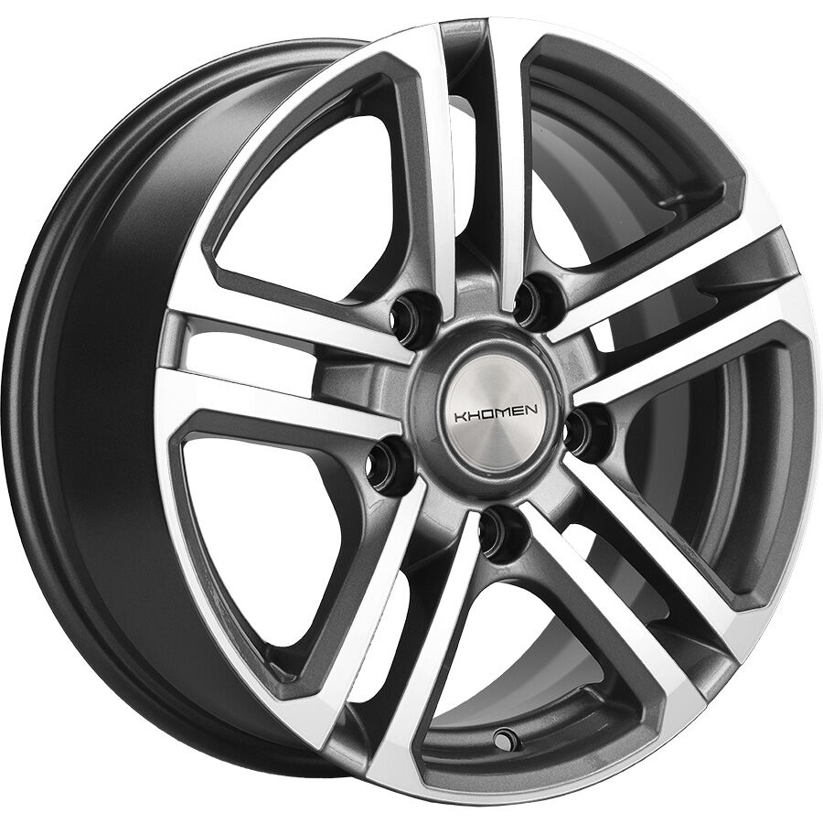 KHOMEN KHW1602 (Niva 4x4 Bronto) R16x6.5 5x139.7 ET35 CB98.5 GRAY_FP