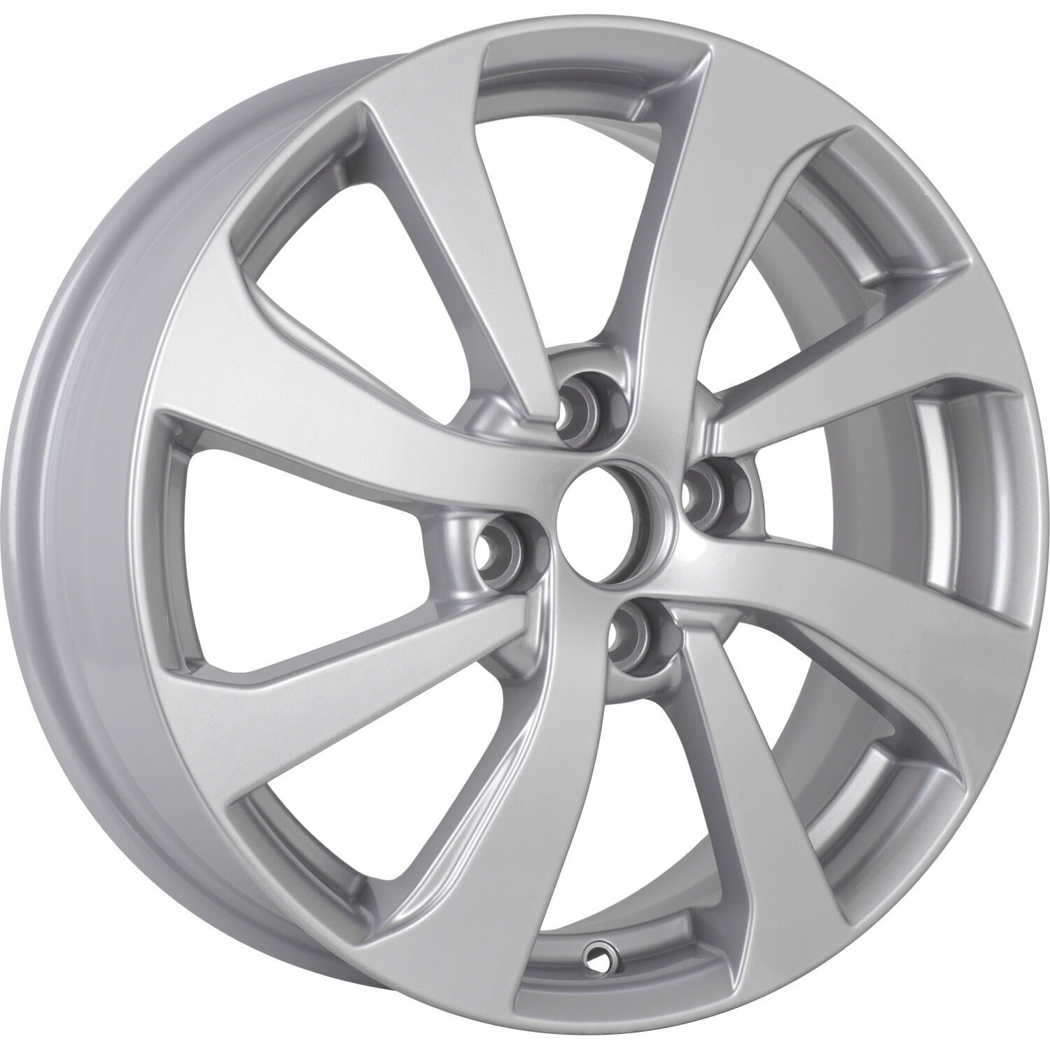 KDW KD1640 (ZV 16_Sandero Stepway) R16x6 4x100 ET37 CB60.1 Silver_Painted