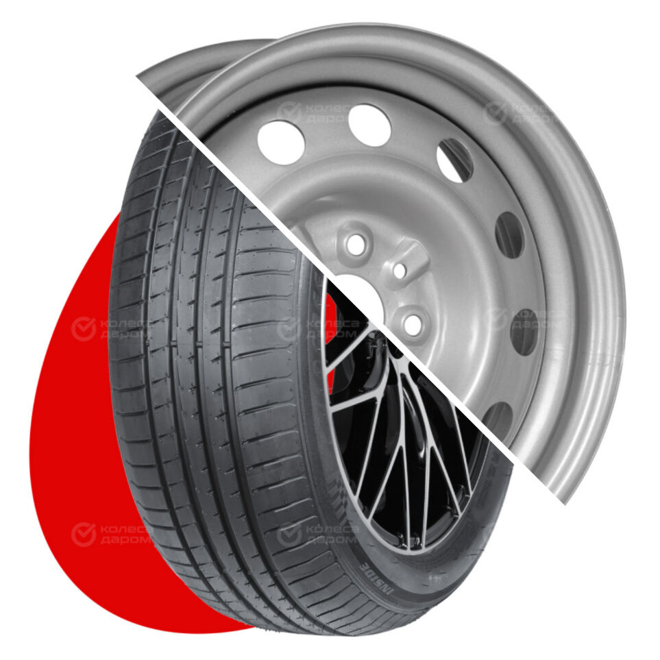 Autogreen Smart Chaser-SC1 R14 175/65 82H    () + 53B35B TREBL (12 отверстий) R14x5.5 4x98 ET35 CB58.6 Silver  Smart Chaser-SC1 R14 175/65 82H     + 53B35B TREBL (12 отверстий) R14x5.5 4x98 ET35 CB58.6 Silver