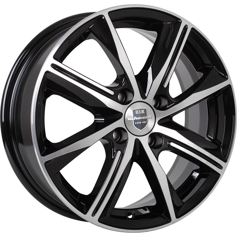 КиК Арнар R16x7 5x114.3 ET45 CB66.1 Almaz_black