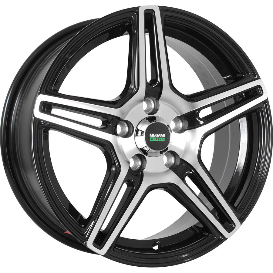 Megami MGM-38 R15x6.5 5x100 ET38 CB57.1 BKF