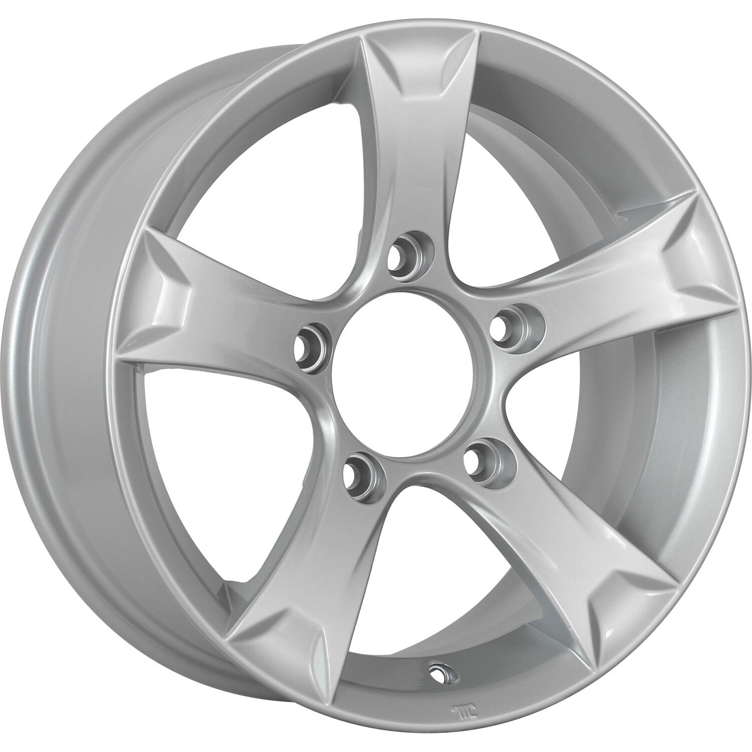 КиК Триал R15x6.5 5x139.7 ET5 CB110.1 Silver