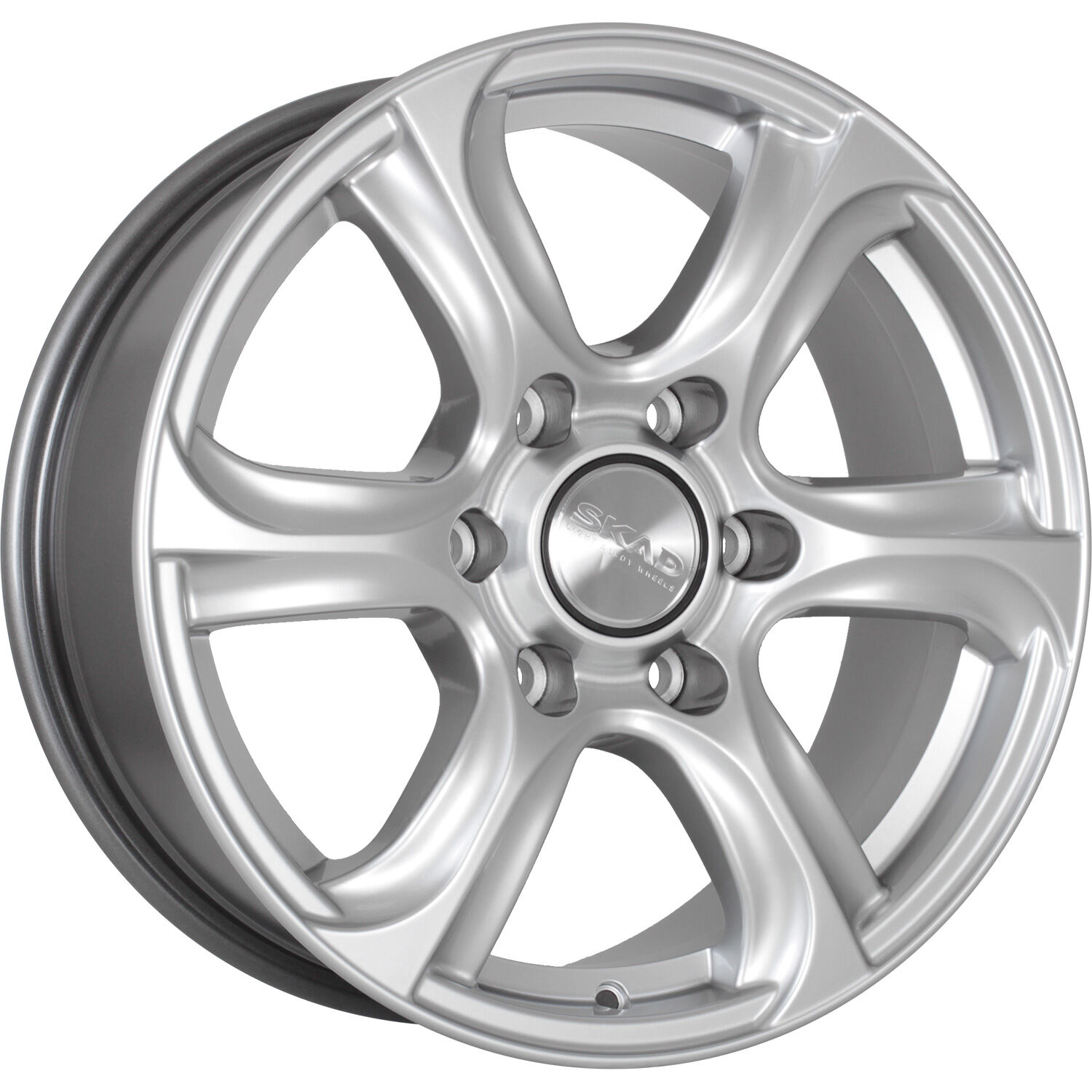 СКАД Скала  R17x7.5 6x139.7 ET25 CB106.2 Selena (Мятый обод)*