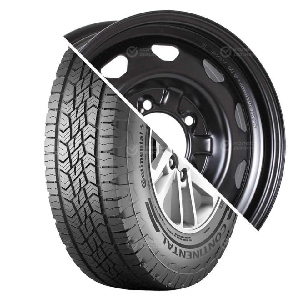 Accuride Cross Contact ATR R16 225/75 108H FR   () + УАЗ Patriot, Hunter R16x6.5 5x139.7 ET40 CB108.5 Black  Cross Contact ATR R16 225/75 108H FR    + УАЗ Patriot, Hunter R16x6.5 5x139.7 ET40 CB108.5 Black