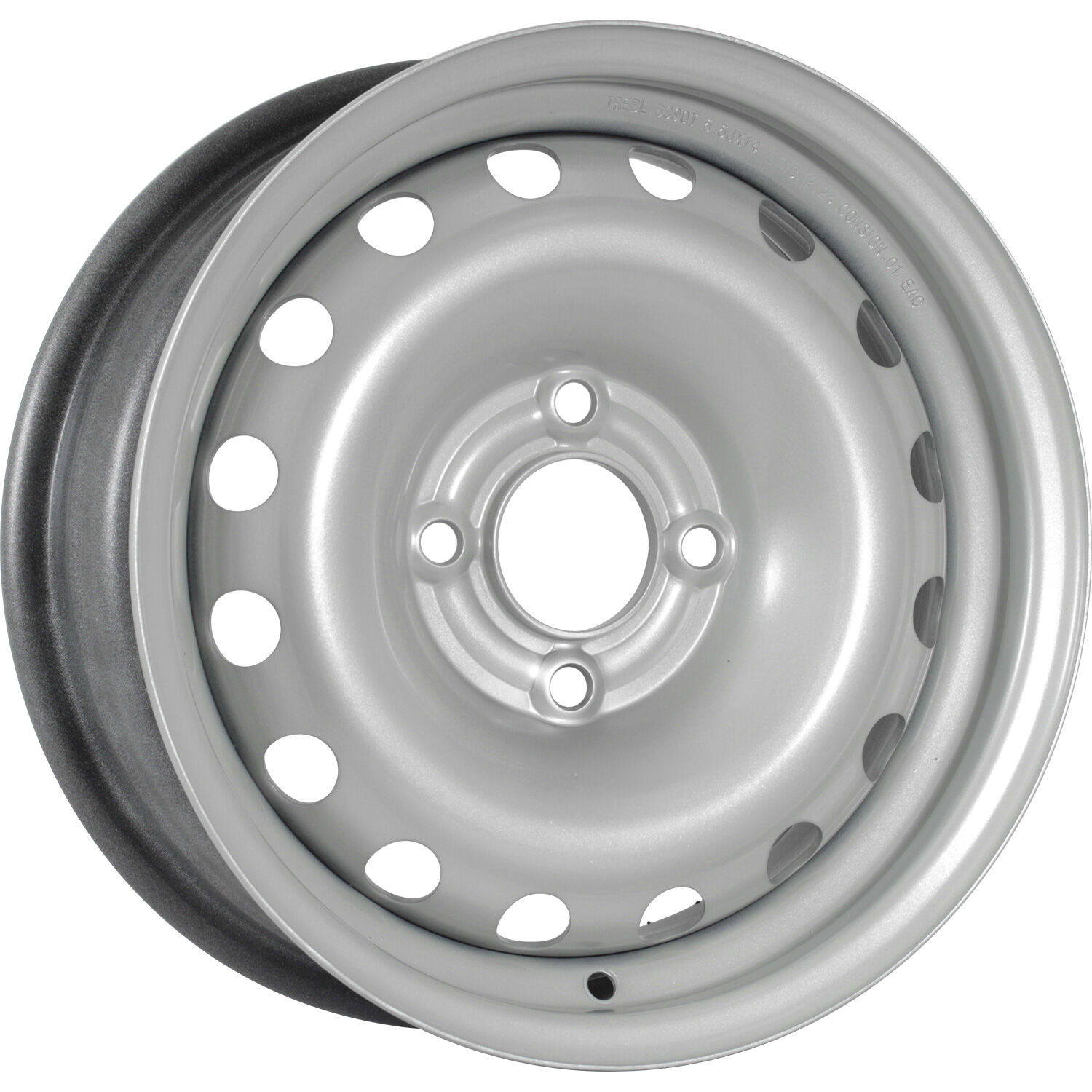 Trebl 6390 TREBL R14x5.5 4x108 ET18 CB65.1 Silver