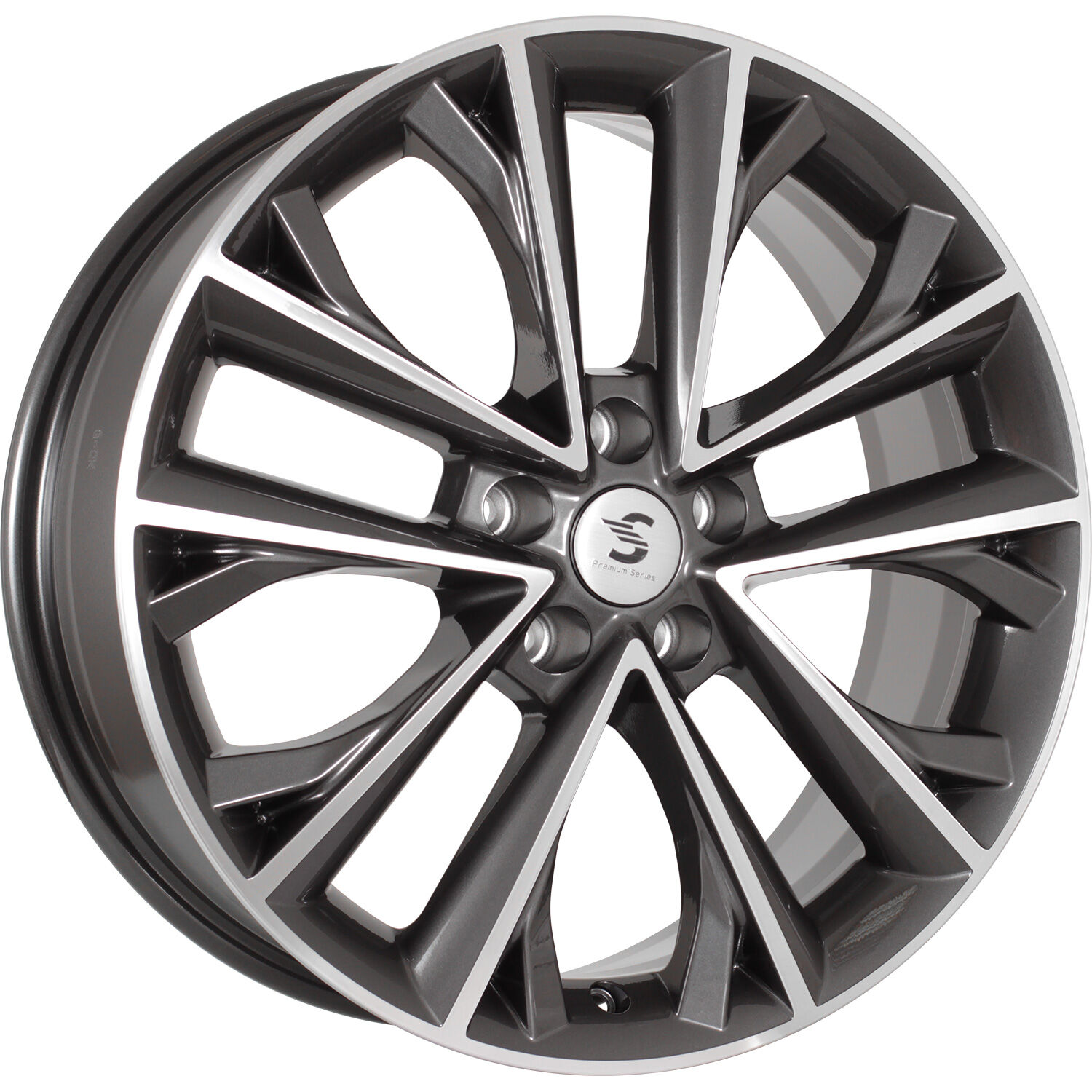 СКАД Premium Series КР012 (18_Tiggo 7 Pro) R18x7 5x108 ET33 CB60.1 Diamond_gloss_graphite