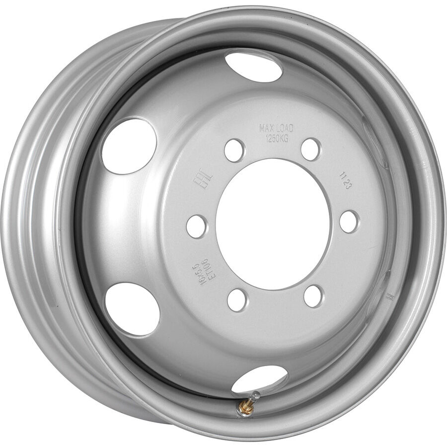 Topu (SRW) 3165582 R16x5.5 6x170 ET106 CB130 Silver с вентилем, 1000 кг