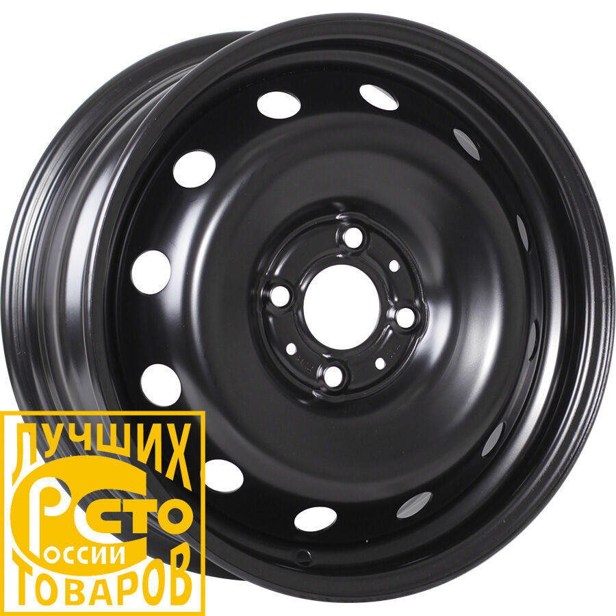 Magnetto 15009 R15x6 4x100 ET50 CB60.1 Black (Мятый обод)*