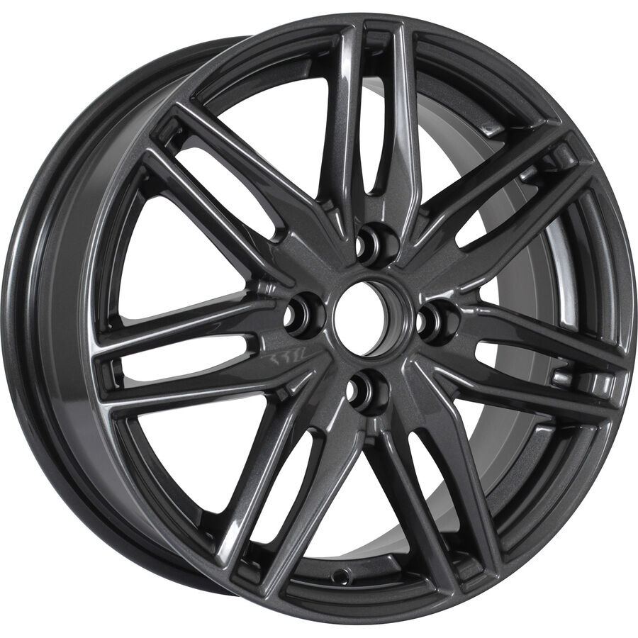KDW KD1570 R15x6 4x100 ET45 CB67.1 Grey_Painted