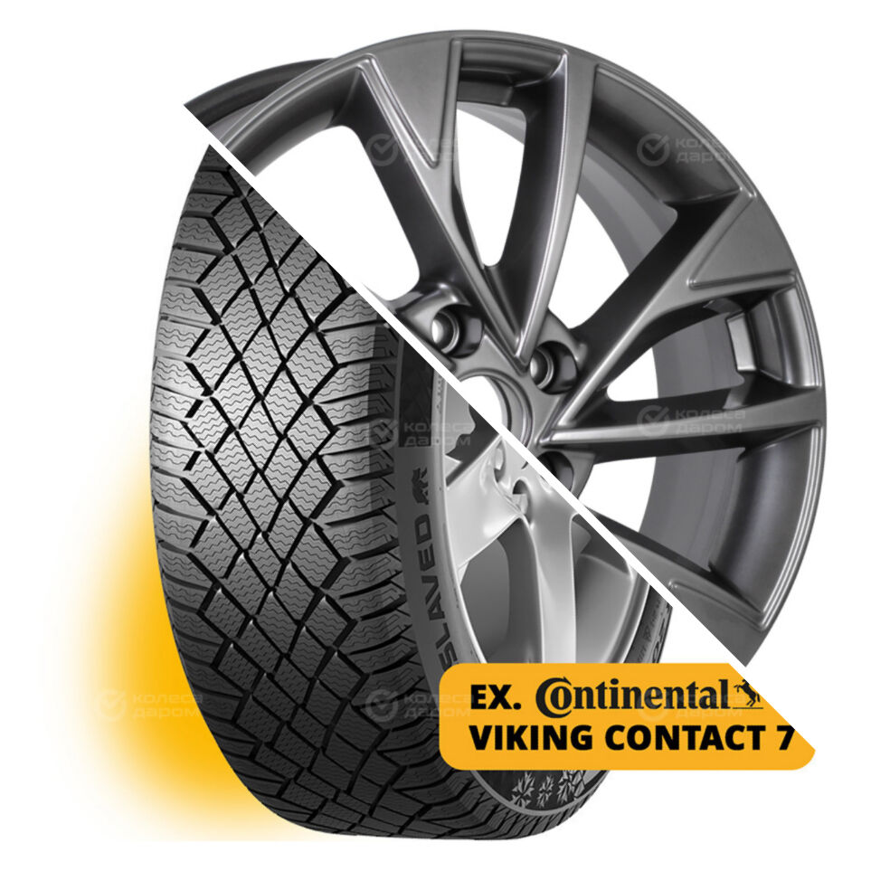 ArcticControl (ex. Continental) R17 215/60 100T XL FR () + Роквуд R17x7 5x114.3 ET45 CB60.1 Dark_ ArcticControl (ex. Continental) R17 215/60 100T XL FR + Роквуд R17x7 5x114.3 ET45 CB60.1 Dark_pl