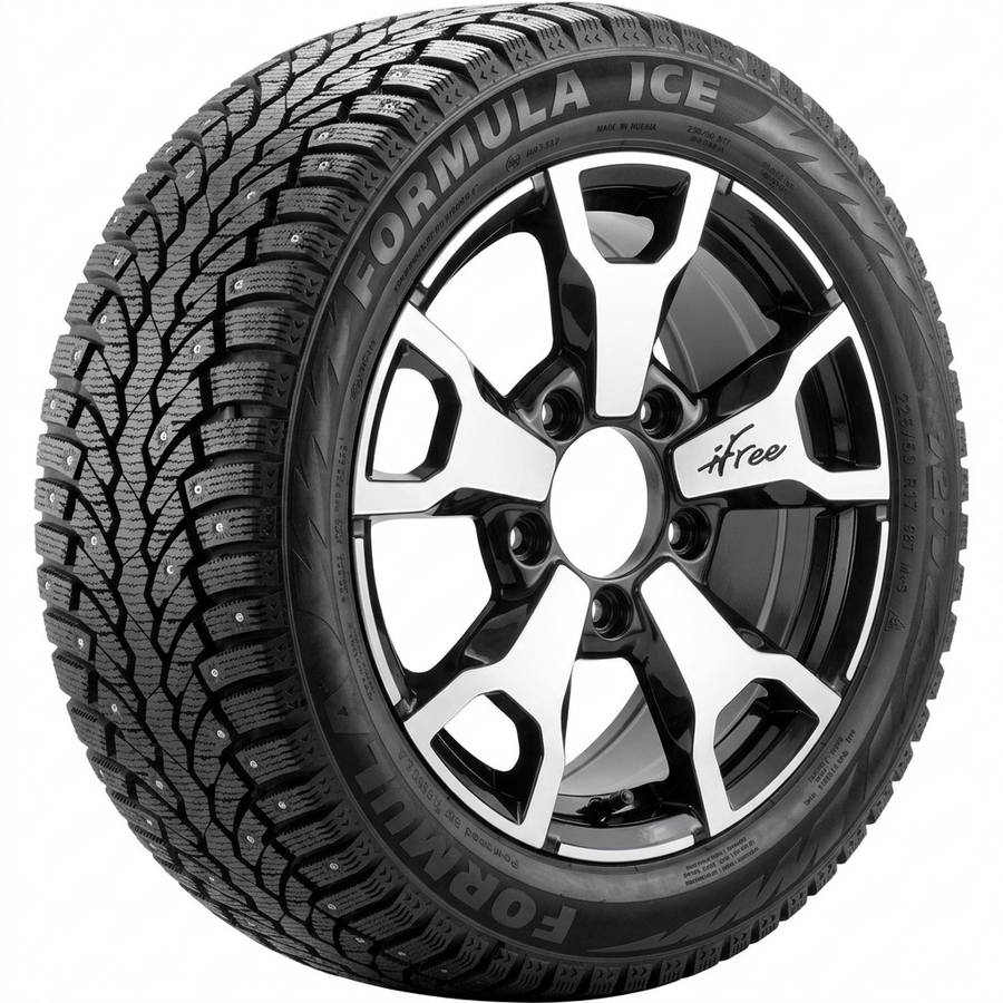 Ice R16 215/65 98T шип  + Тайган R16x6 5x139.7 ET40 CB98.1 Black_jack R16 215/65 98T шип  + R16x6 5x139.7 ET40 CB98.1 Black_jack