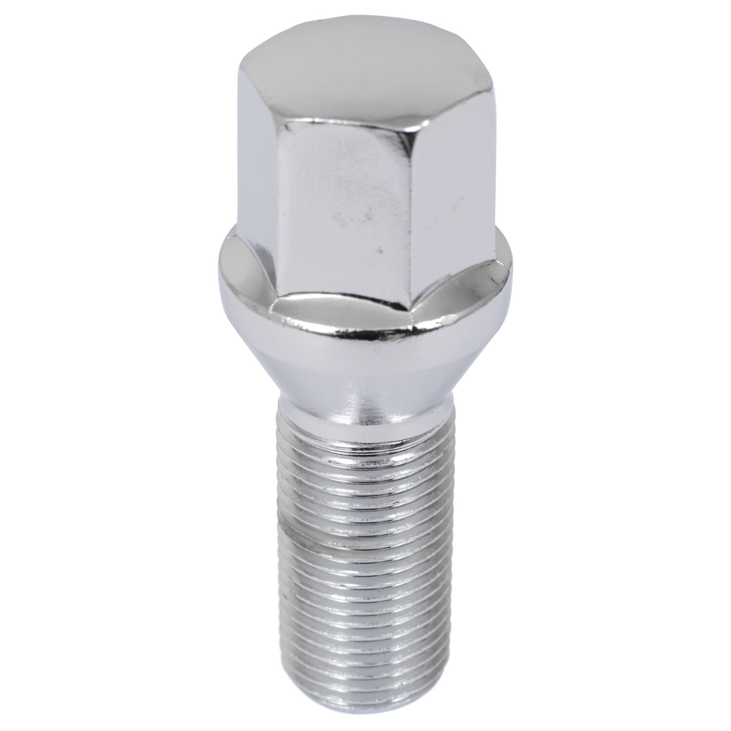 LS (Крепеж) Болт 14х1,25  55/28 конус17мм хром 966-08